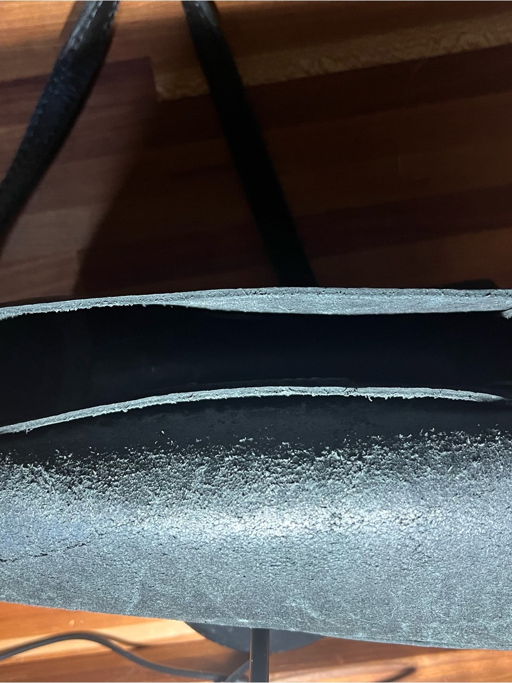 Portland Leather Goods Metro Mini Crossbody, Mag Closure, Tooled, w/Strap, Brown - Picture 5 of 7